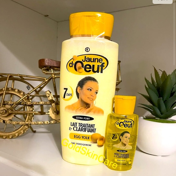 jaune d'oeuf treatment & clarifying egg yolk body milkoil